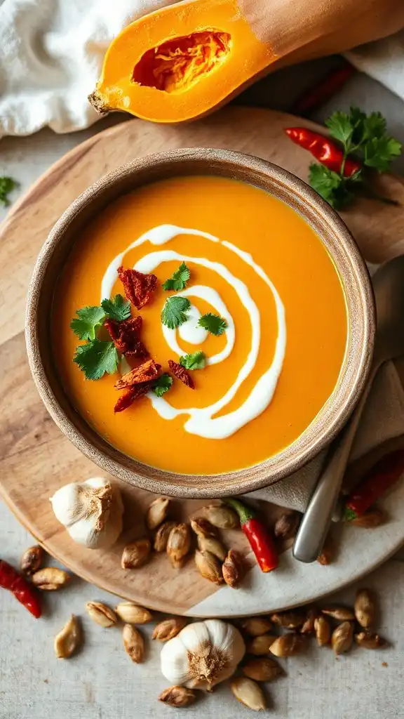 vegan butternut squash soup