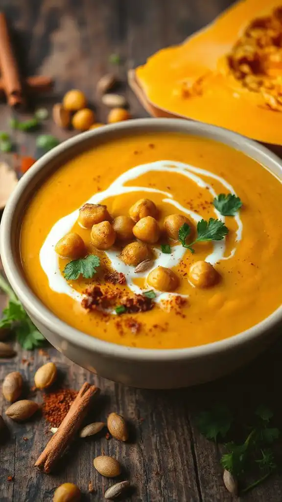 vegan butternut squash soup