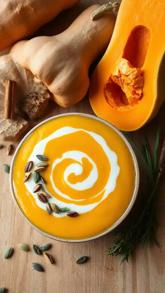 vegan butternut squash soup
