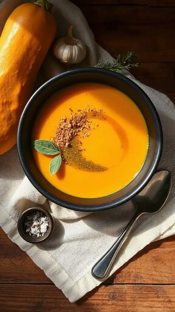 vegan butternut squash soup