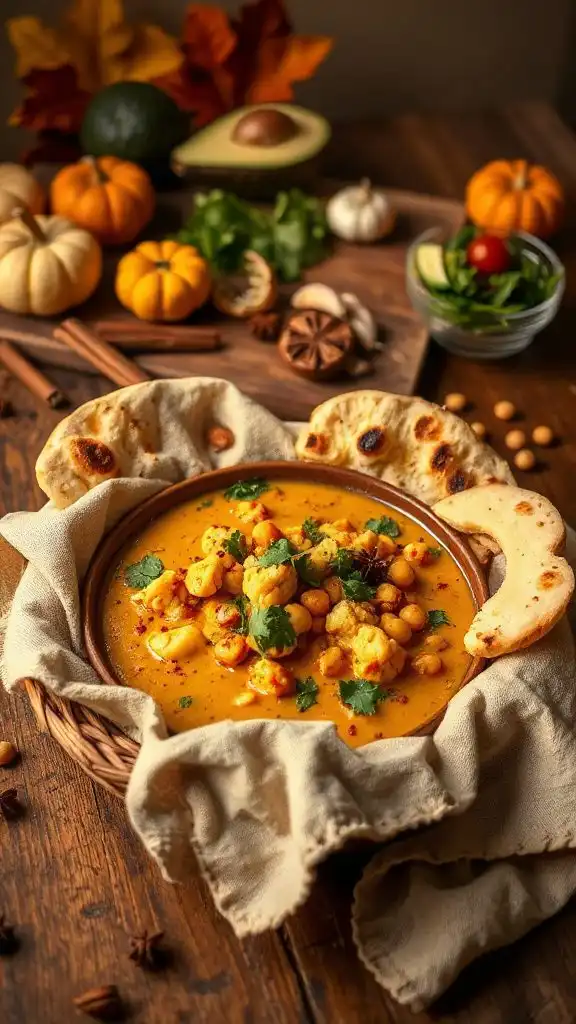 vegan cauliflower chickpea curry vegan cauliflower chickpea curry