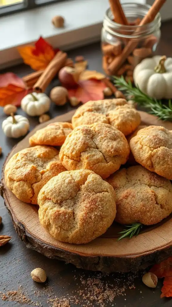 vegan cinnamon sugar cookies