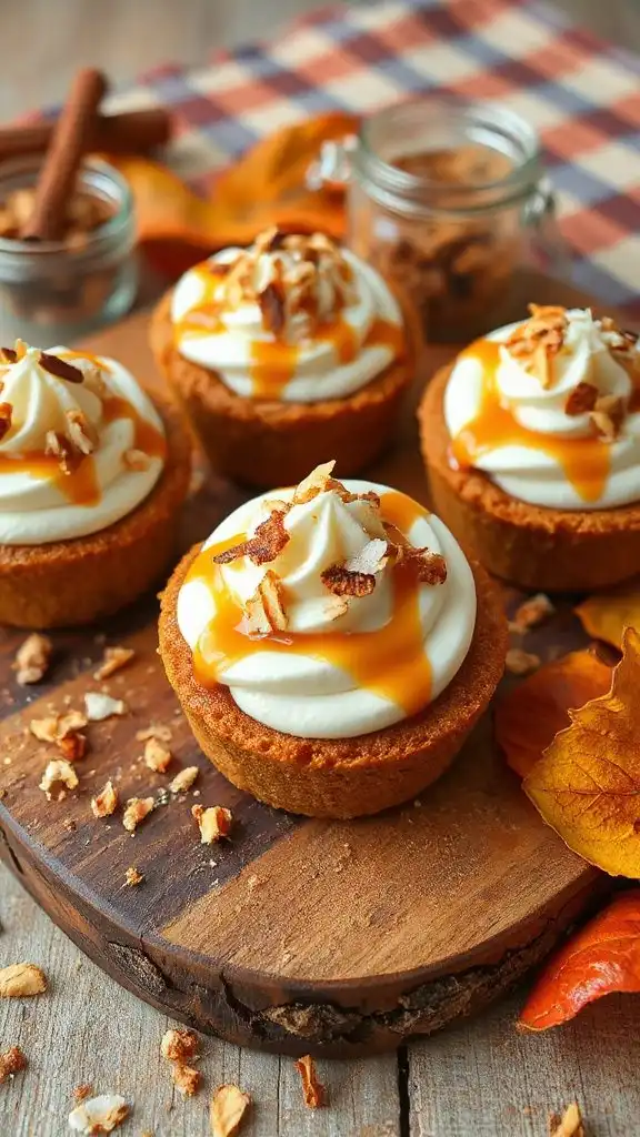vegan gingerbread coconut cups