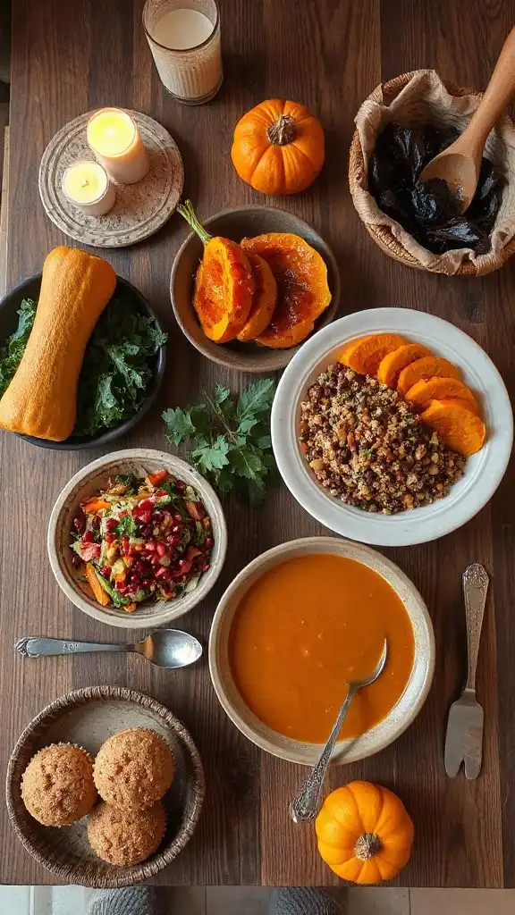 vegan gluten free fall dinners