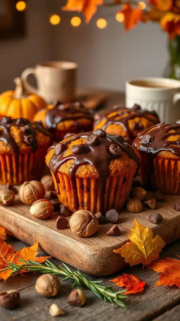 vegan gluten free pumpkin muffins