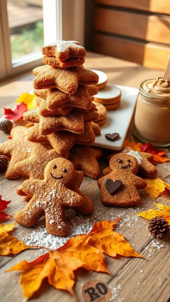 vegan holiday gingerbread cookies