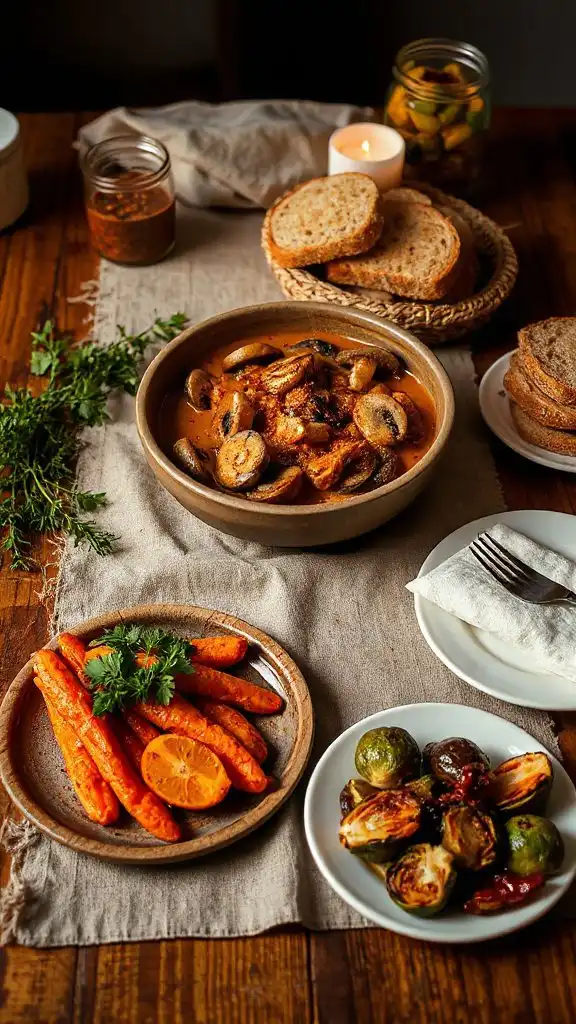 vegan mushroom stroganoff recipe