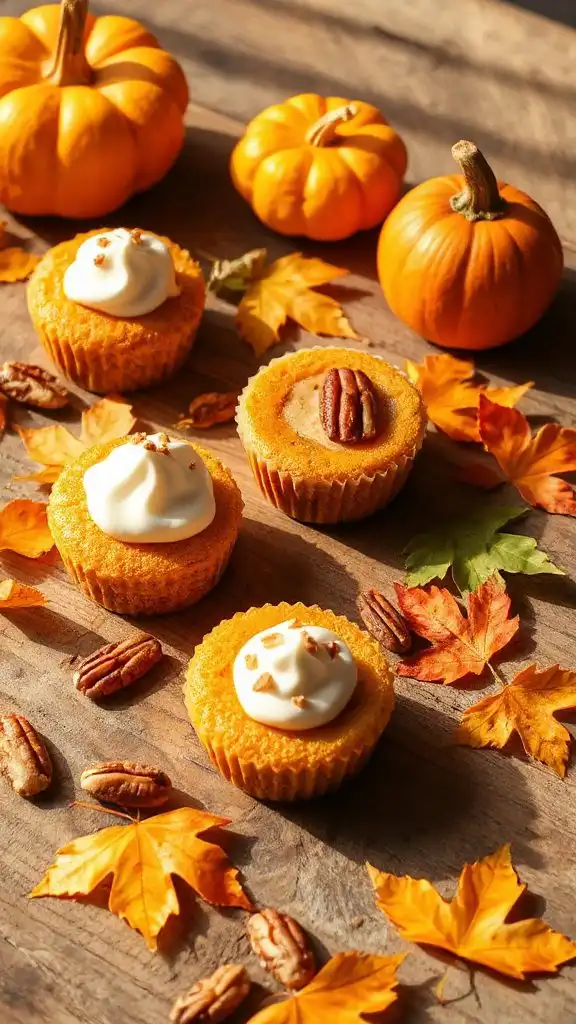 vegan pumpkin cheesecake delights