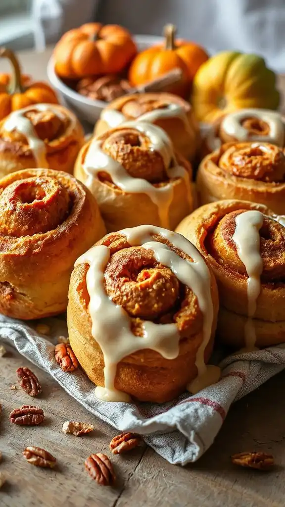 vegan pumpkin cinnamon rolls recipe