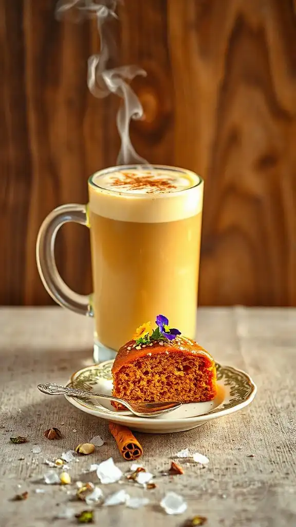vegan pumpkin spice latte