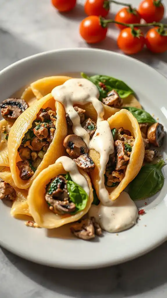vegan stuffed shells recipe vegan stuffed shells recipe