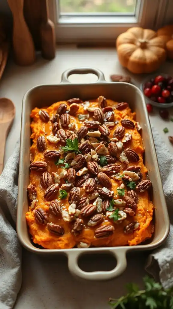 vegan sweet potato casserole