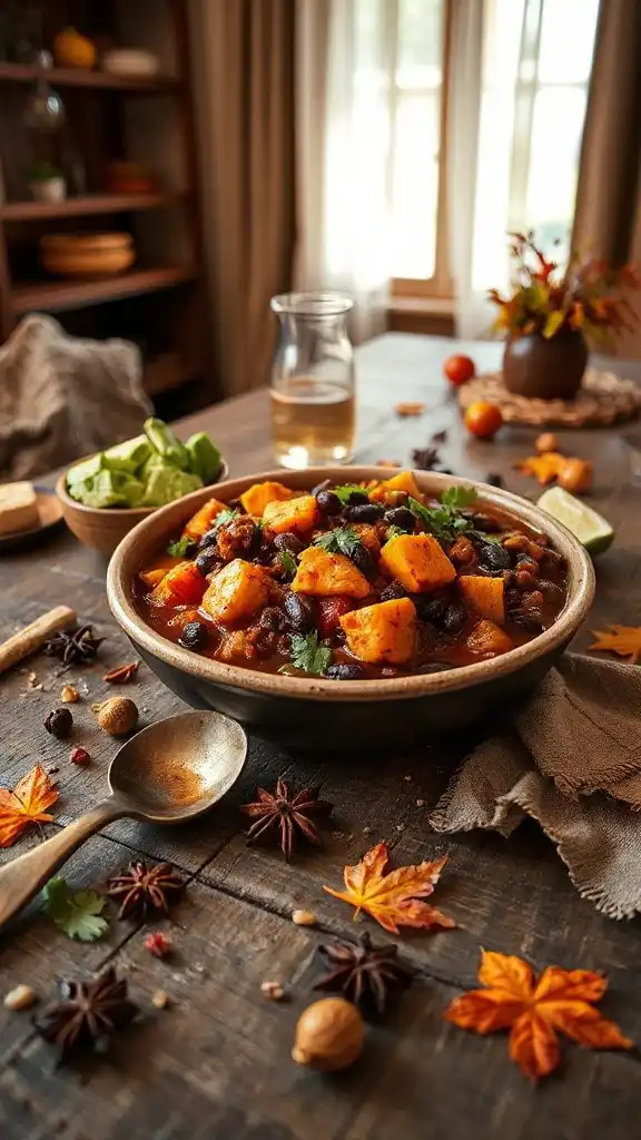 vegan sweet potato chili vegan sweet potato chili