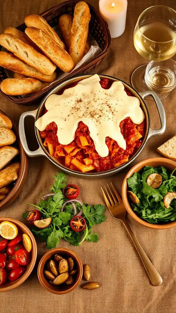 vegetarian baked ziti recipe