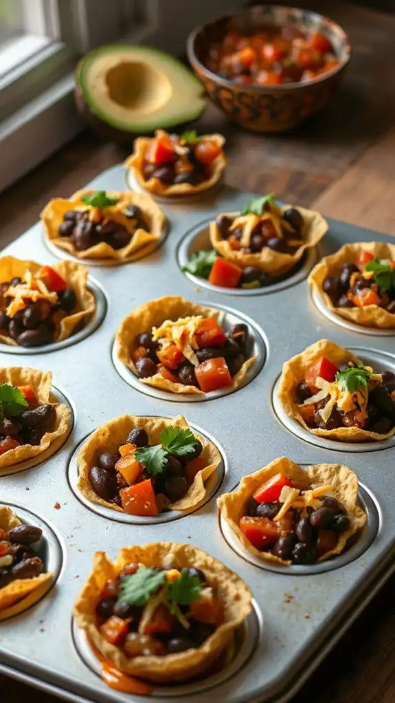 vegetarian black bean tacos
