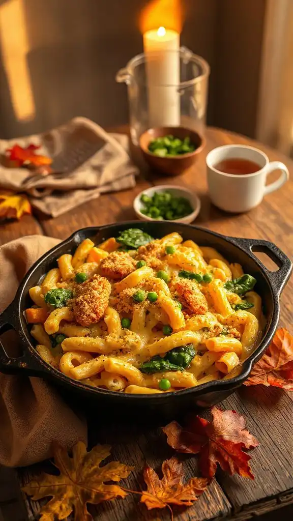 veggie loaded cheesy comfort dish