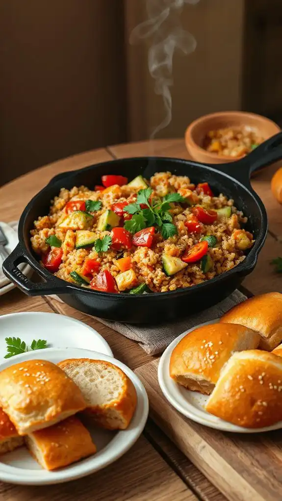 veggie loaded sloppy joe skillet veggie loaded sloppy joe skillet