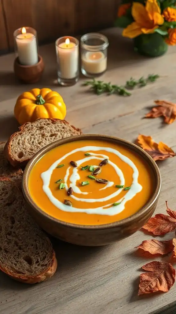 velvety butternut squash soup