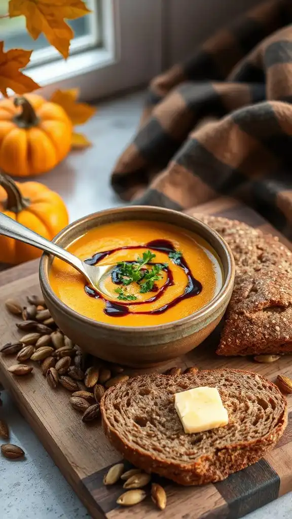 velvety spiced fall soup