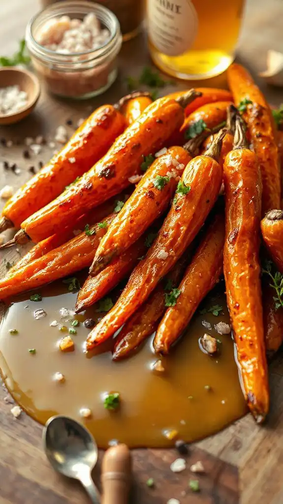 versatile honey garlic carrots