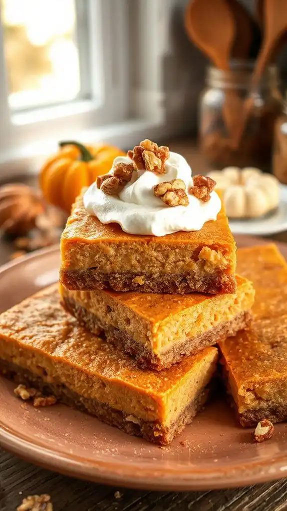 versatile pumpkin magic bars