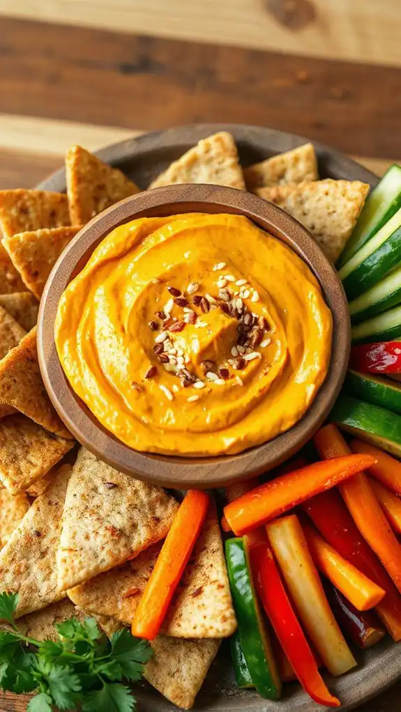 versatile spiced hummus dip