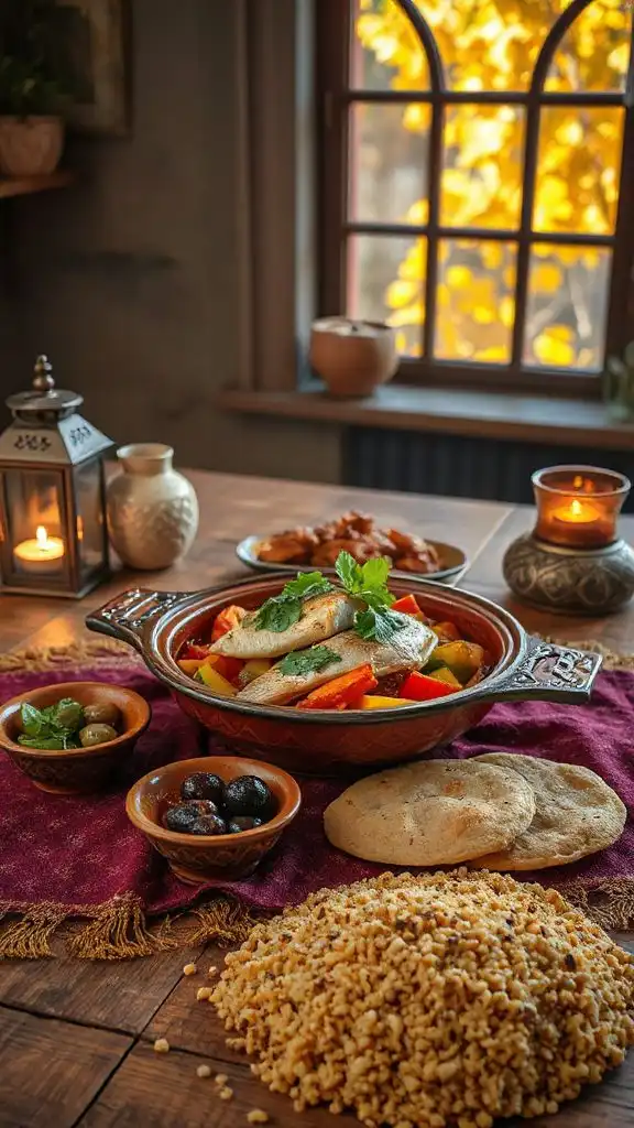vibrant aromatic fish stew