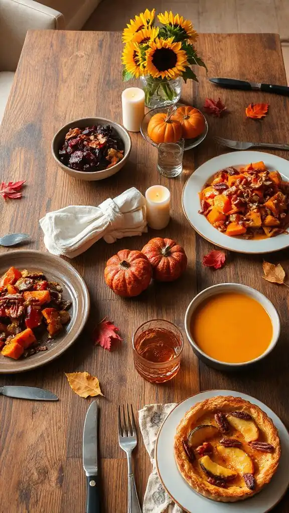 vibrant autumn inspired dinner ideas