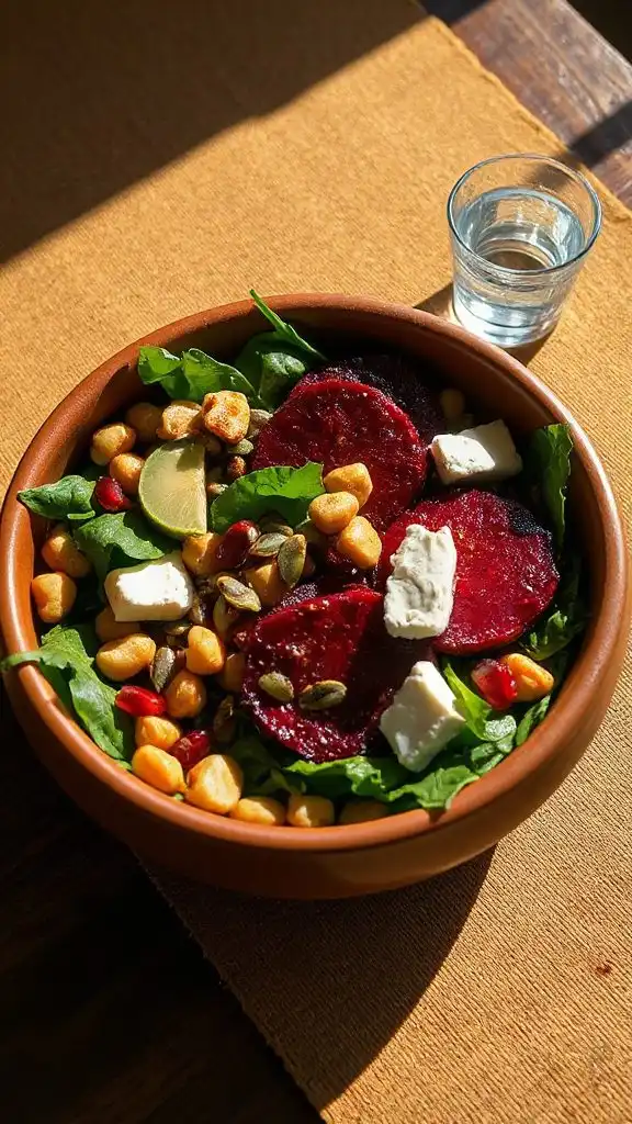 vibrant beet and goat cheese vibrant beet and goat cheese