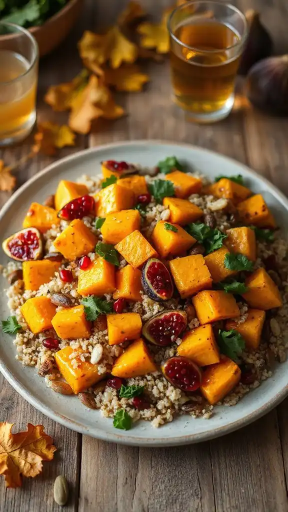 vibrant fall quinoa salad vibrant fall quinoa salad