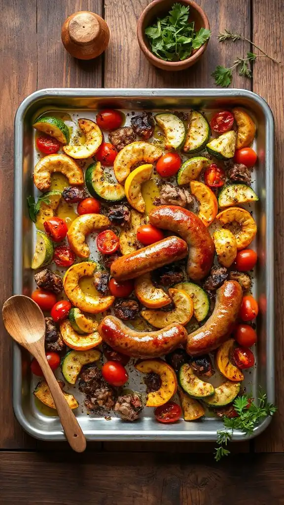 vibrant mediterranean sheet pan dinner
