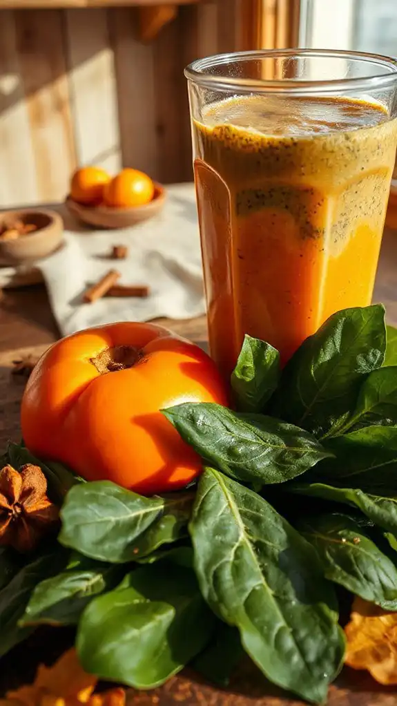 vibrant nutrient packed smoothie