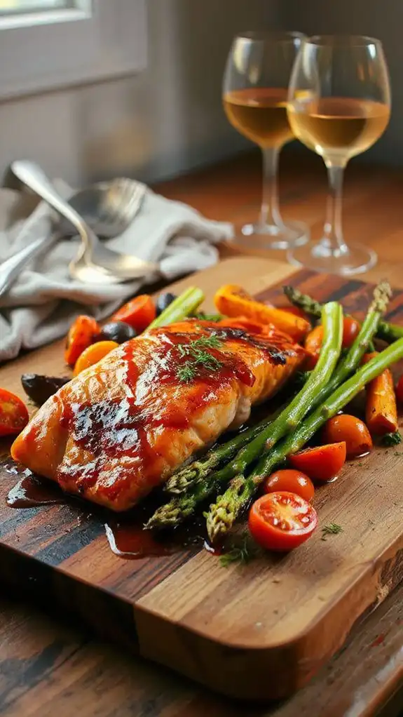 vibrant one pan salmon recipe vibrant one pan salmon recipe