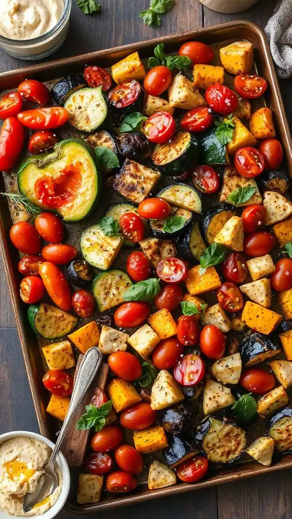 vibrant roasted mediterranean vegetables vibrant roasted mediterranean vegetables