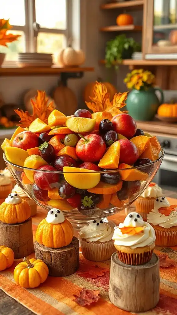 vibrant seasonal fruit salad