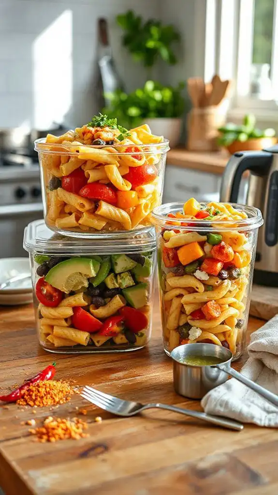 vibrant southwest pasta salad