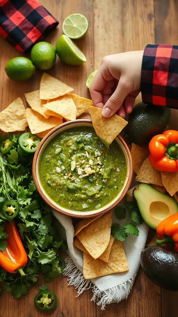 vibrant tangy salsa dip vibrant tangy salsa dip