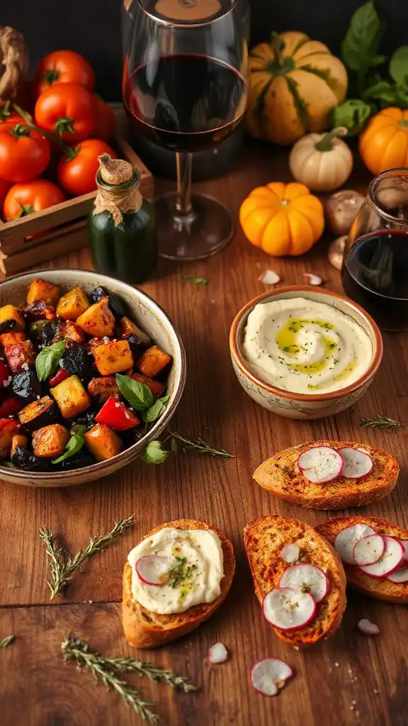 vibrant vegetable packed dish