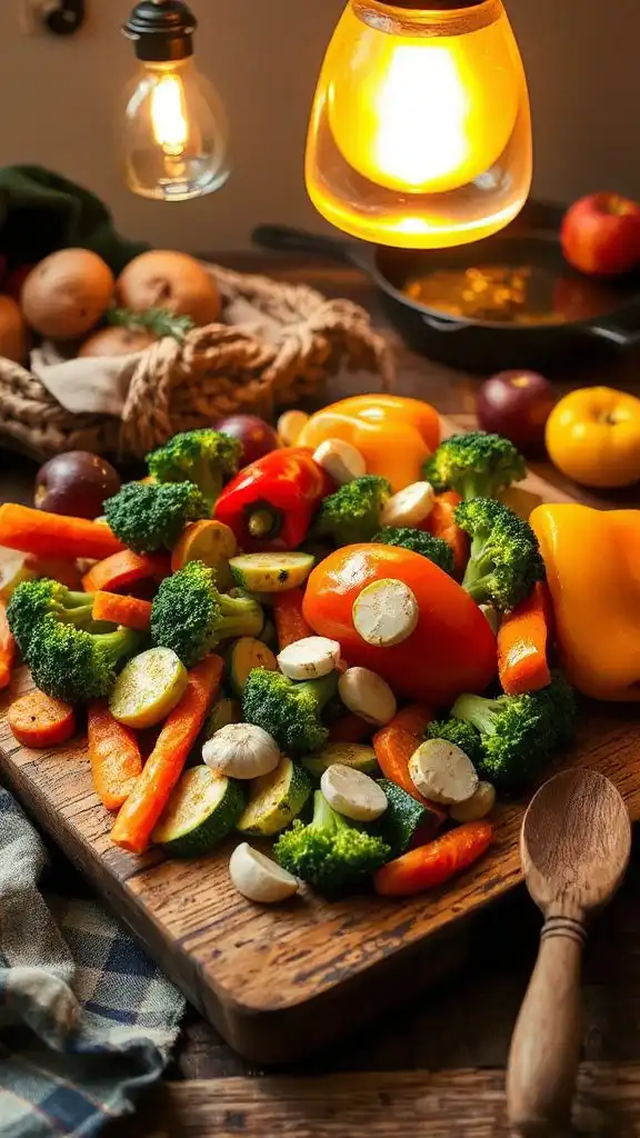 vibrant vegetable stir fry recipe