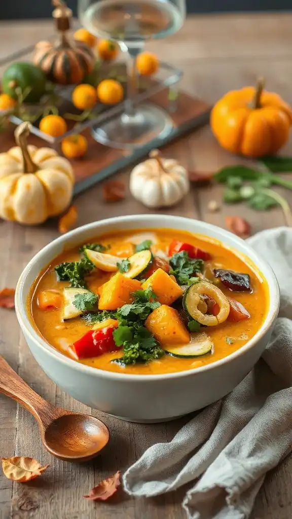 vibrant vegetarian thai curry