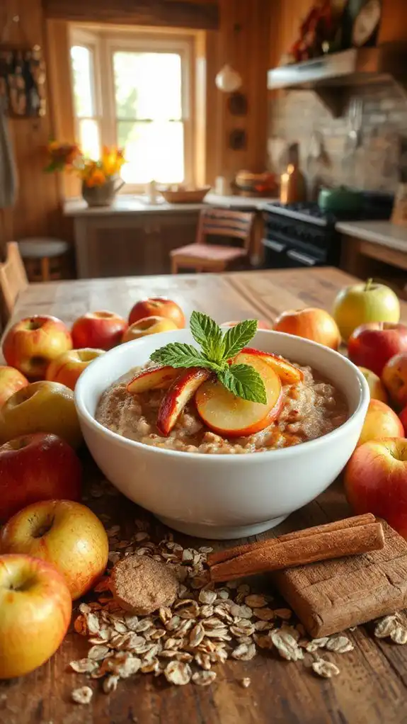 warm and hearty breakfast