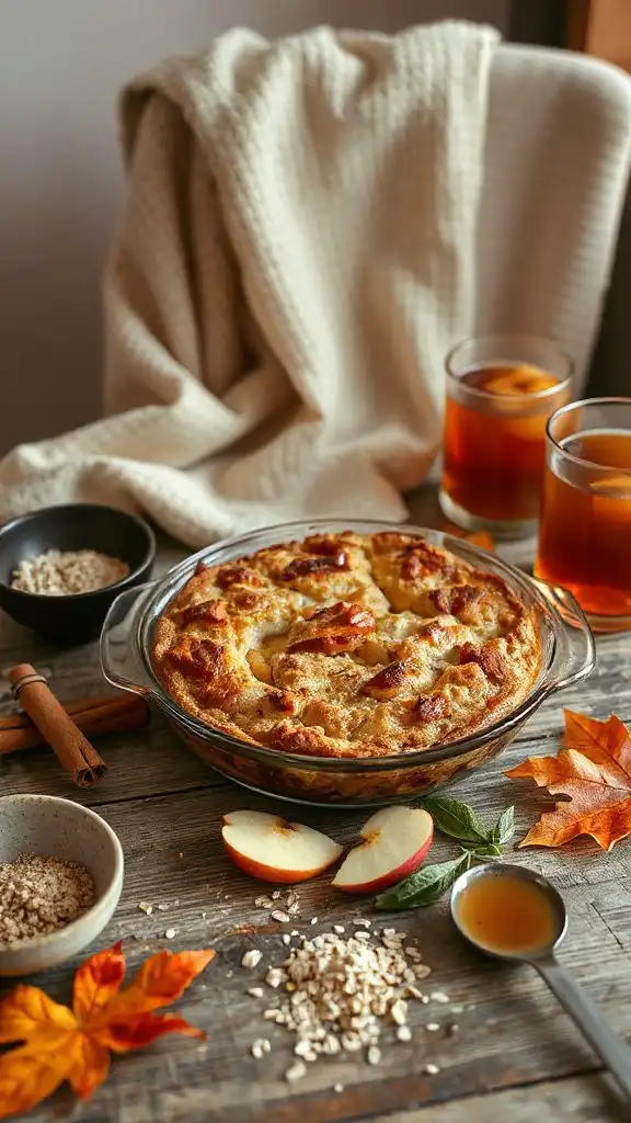 warm apple cinnamon bake