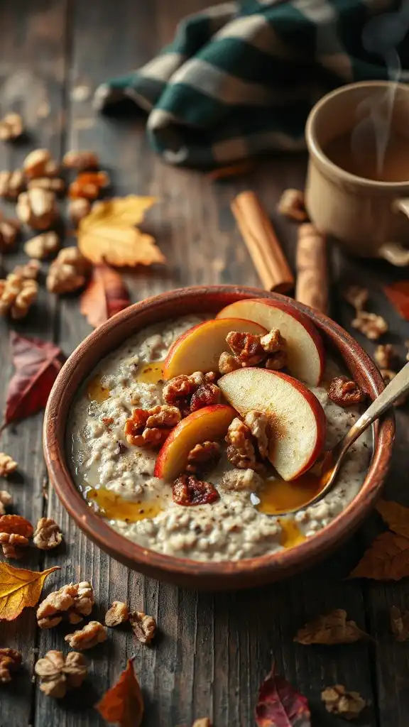 warm apple cinnamon oatmeal warm apple cinnamon oatmeal