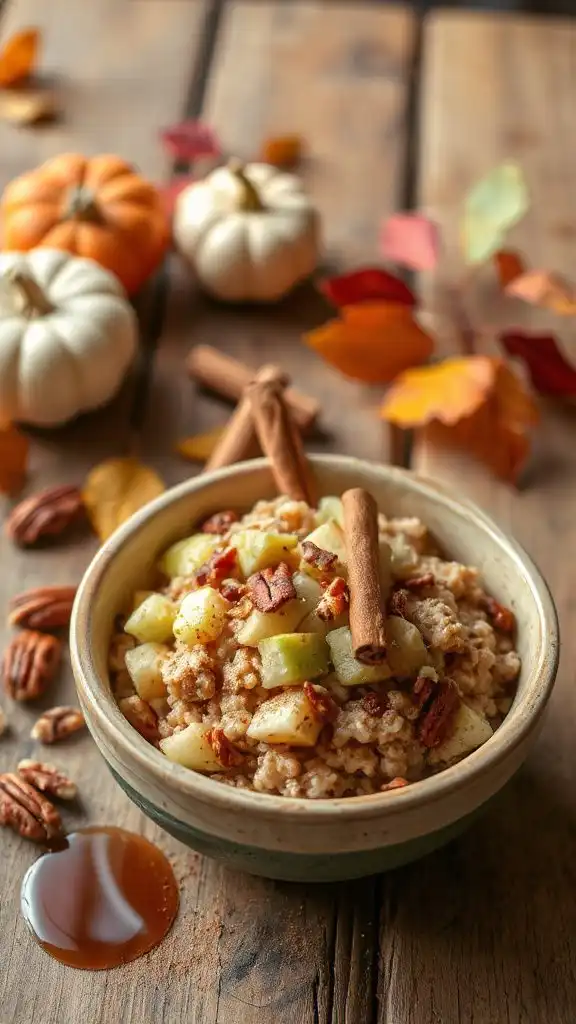 warm apple cinnamon oatmeal recipe