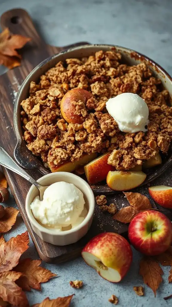 warm apple dessert delight warm apple dessert delight