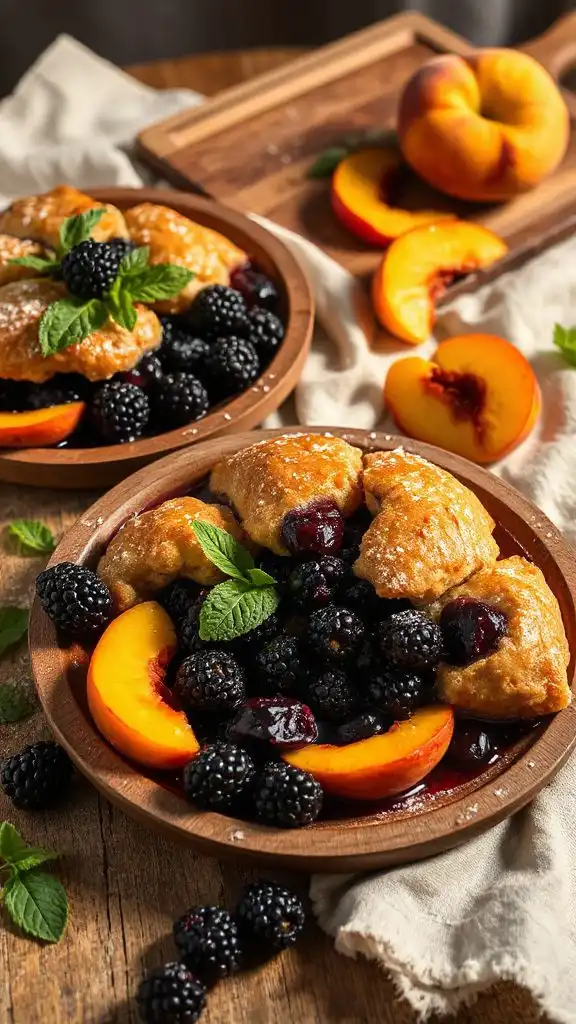 warm fruity dessert delight