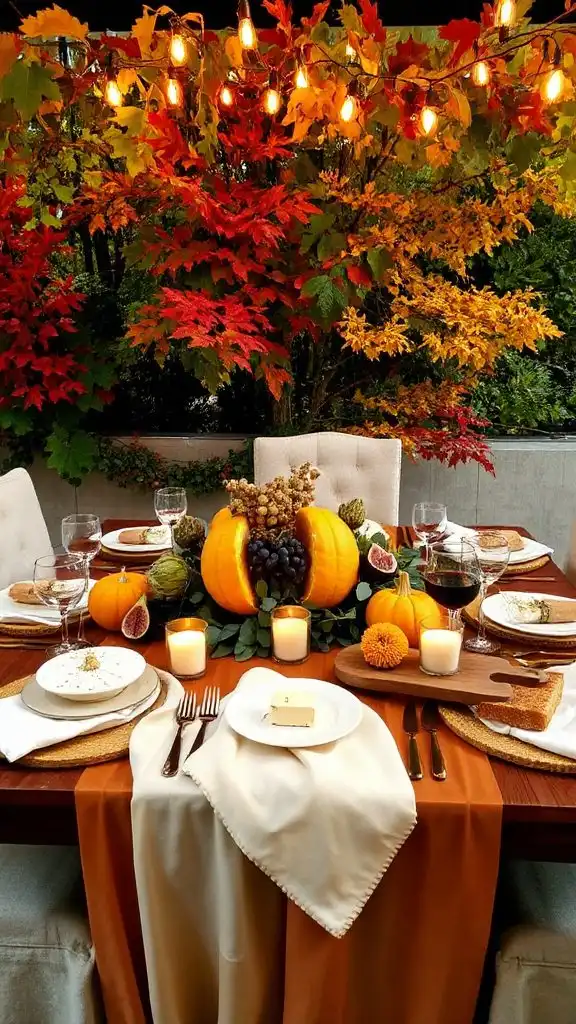 warm inviting pumpkin soup