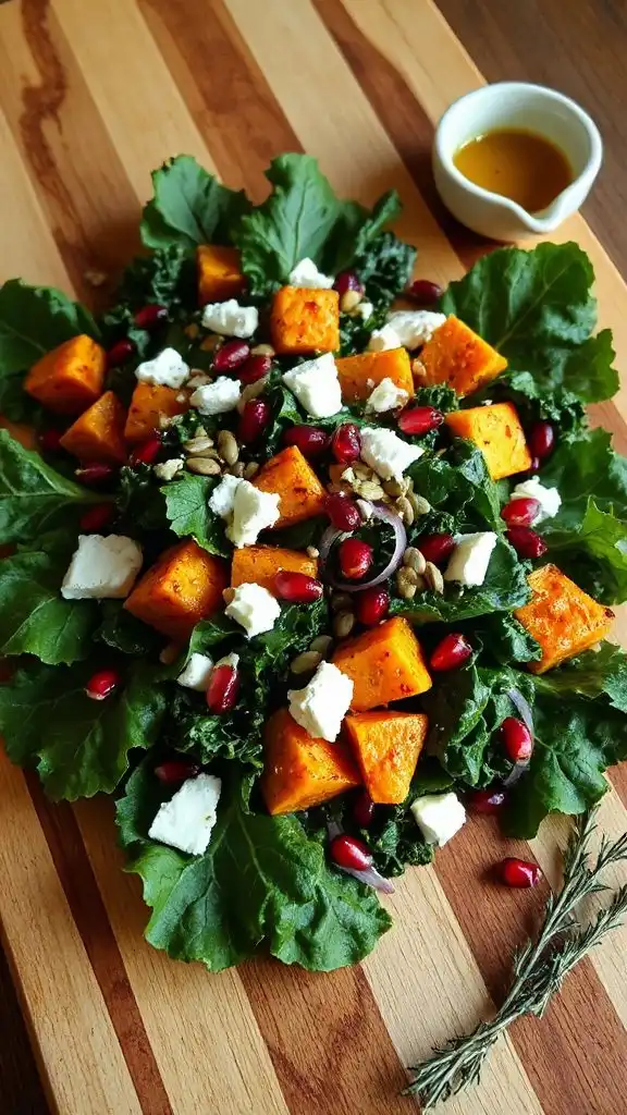 warm kale and sweet potato warm kale and sweet potato