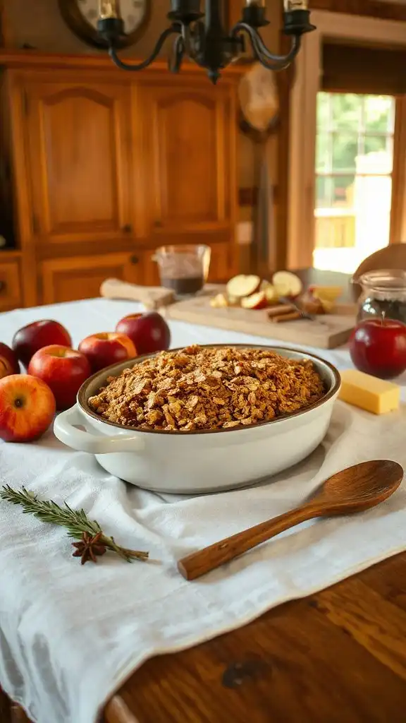 warm spiced apple delight