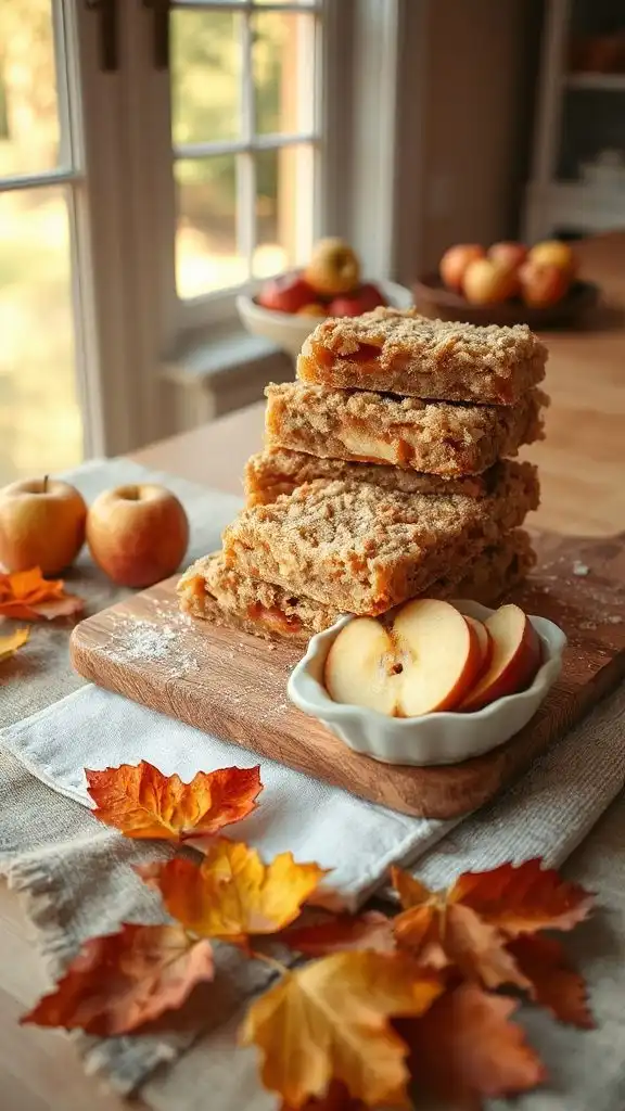 warm spiced apple dessert bars warm spiced apple dessert bars